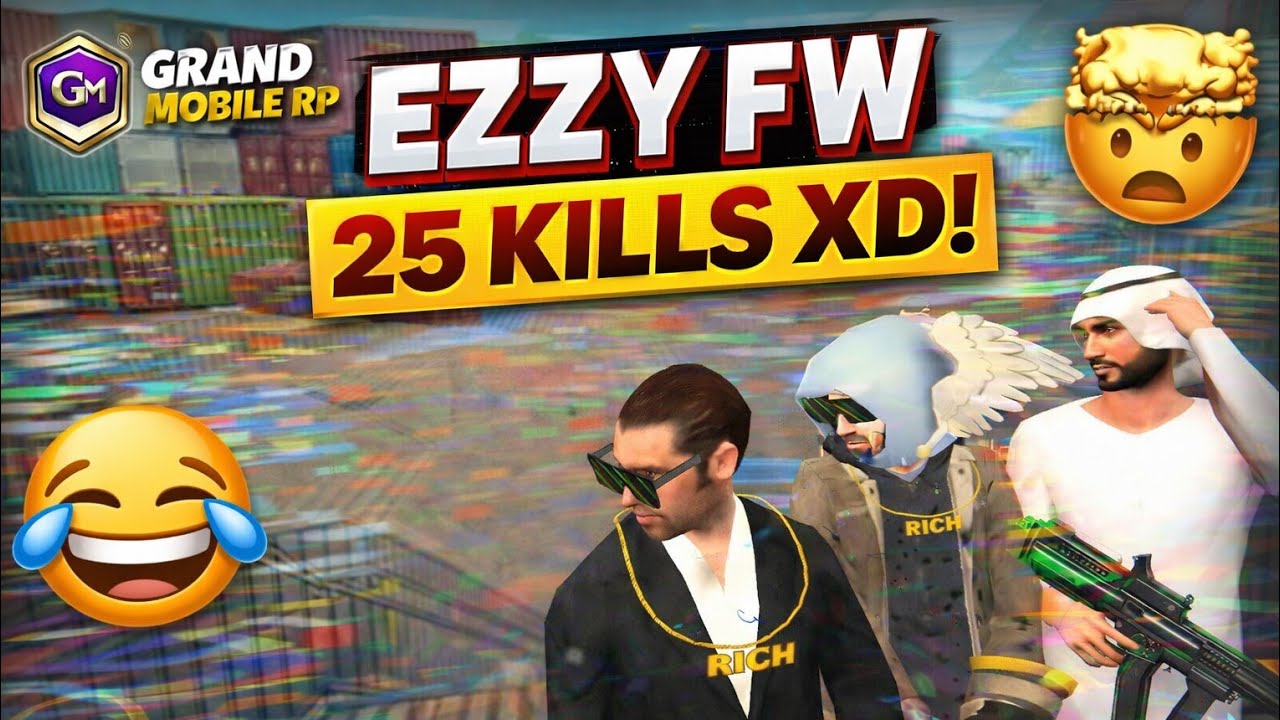 Ezzy fam war full of glitches but still won excuting 25. Kills @grndmobile 