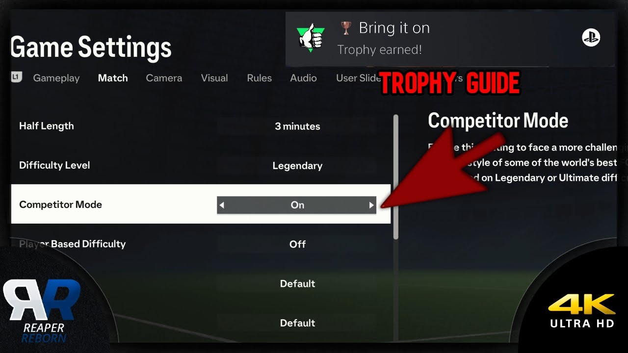 Bring it on Trophy Guide [4K] | EA Sports FC 24 Kick Off Mode