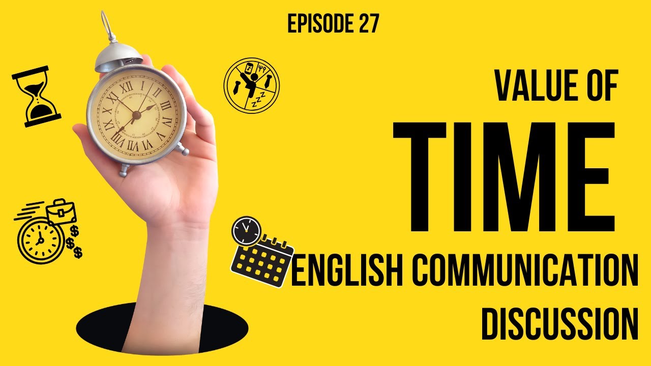 English Conversation on Value of Time | Spoken English Practice for Beginners | #english #trending