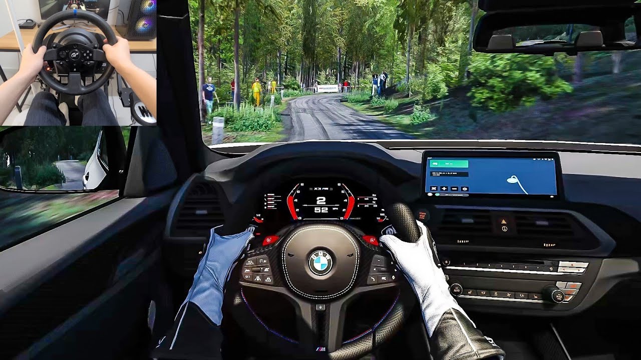 Assetto Corsa - 2022 BMW X3M [Steering Wheel Gameplay]