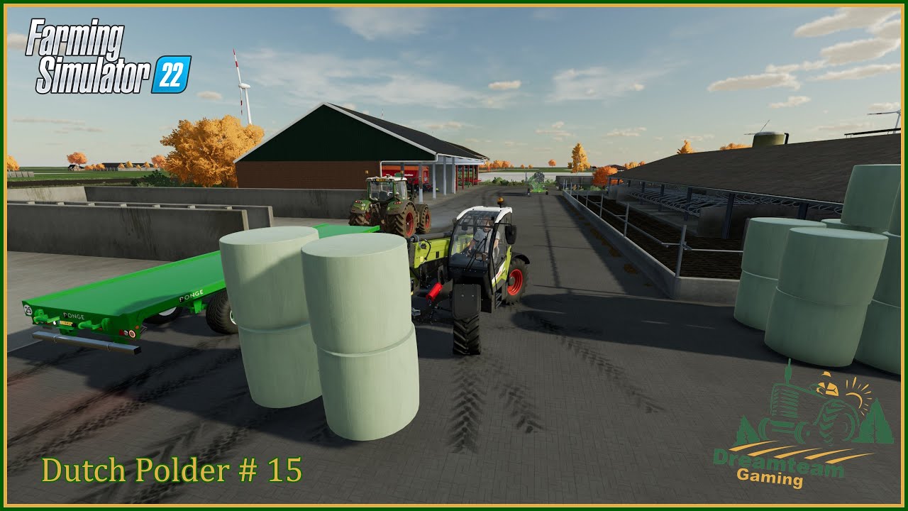 Farming Simulator 22 Dutch Polder #15 We hebben nu echt serieus geld Kuil balen is handel NL