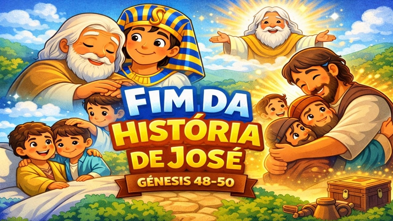 O FINAL MAIS LINDO DA HISTÓRIA DE JOSÉ 😭✨ | Bênção, Perdão e o Plano de Deus (Gênesis 48–50)