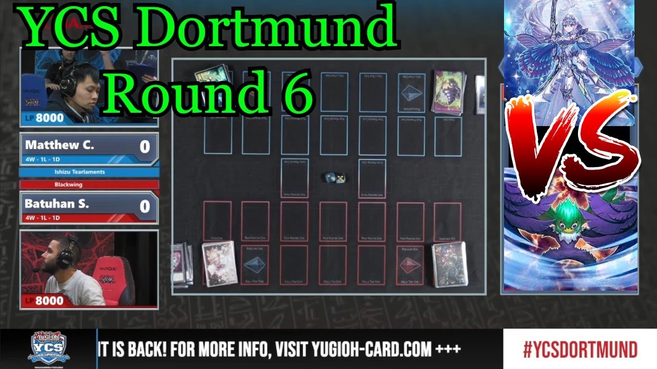 Round 6 Blackwing Vs Tearlament Ishizu YCS Dortmund Yu-Gi-Oh! 2022