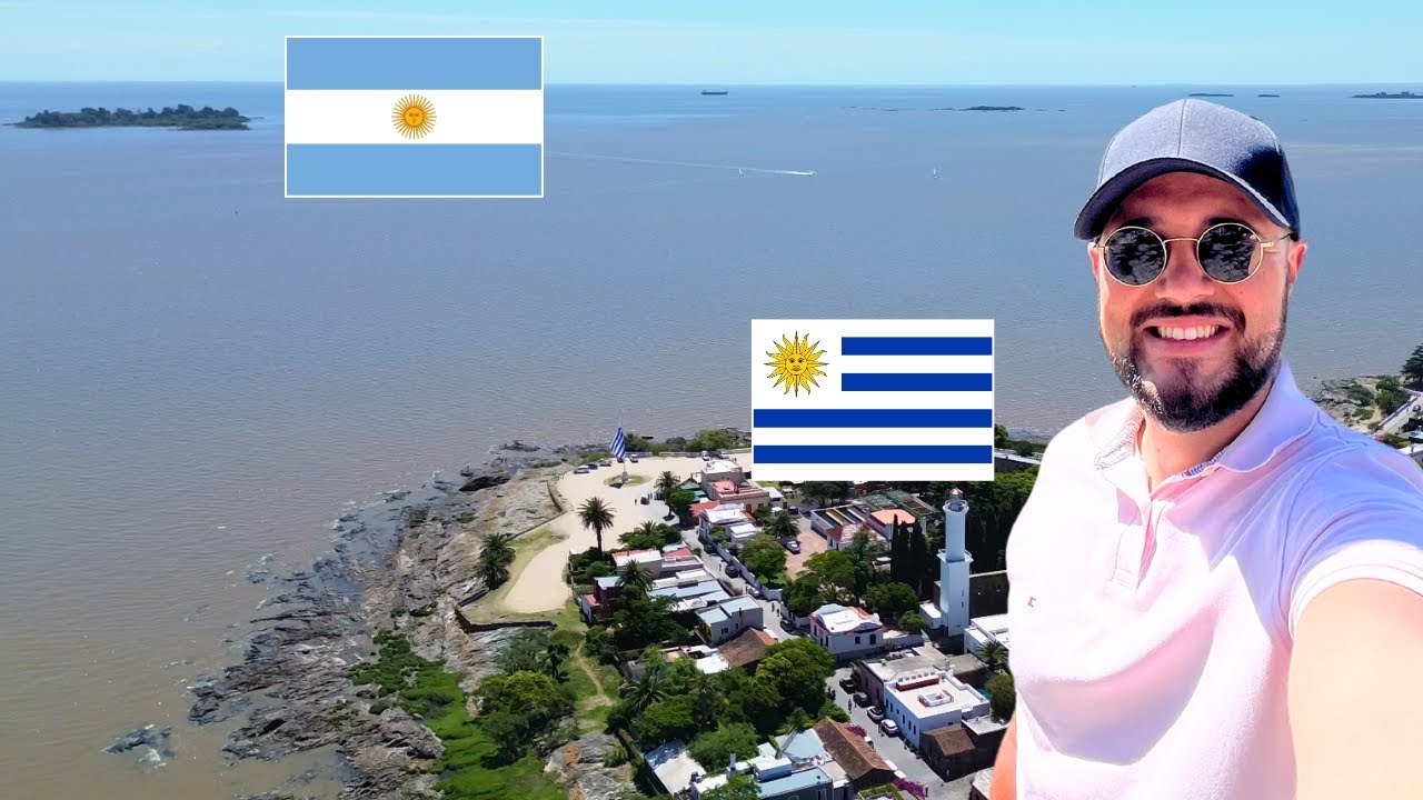 Así es la frontera entre ARGENTINA y URUGUAY - IMPRESIONANTE