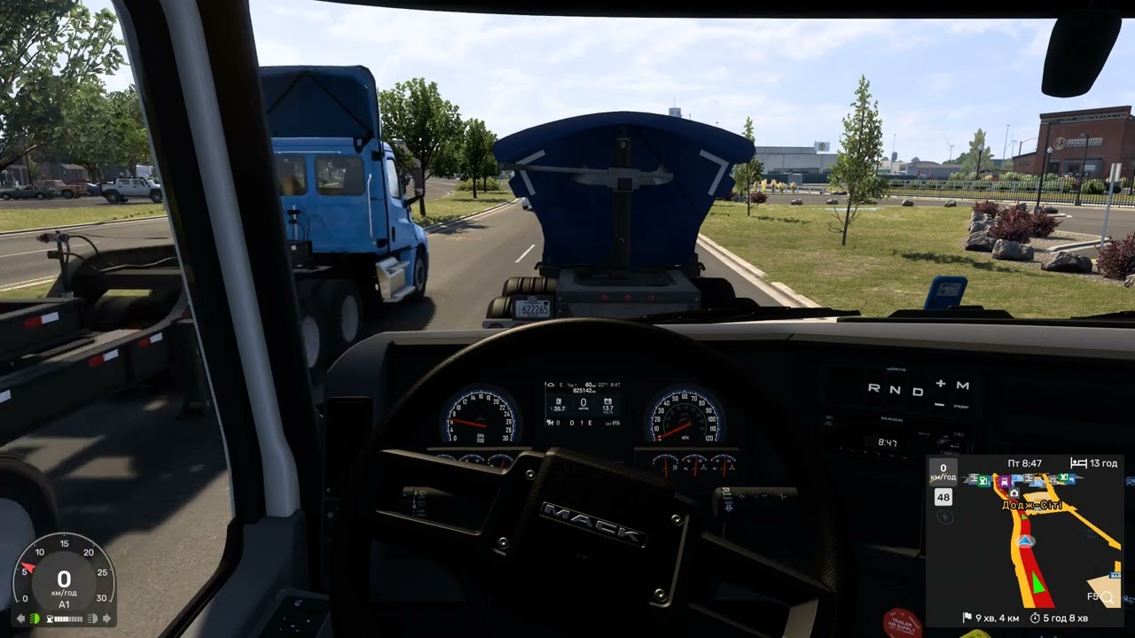 American Truck Simulator Доставляємо контейнери ІВС по Канзасу (9 т) №10