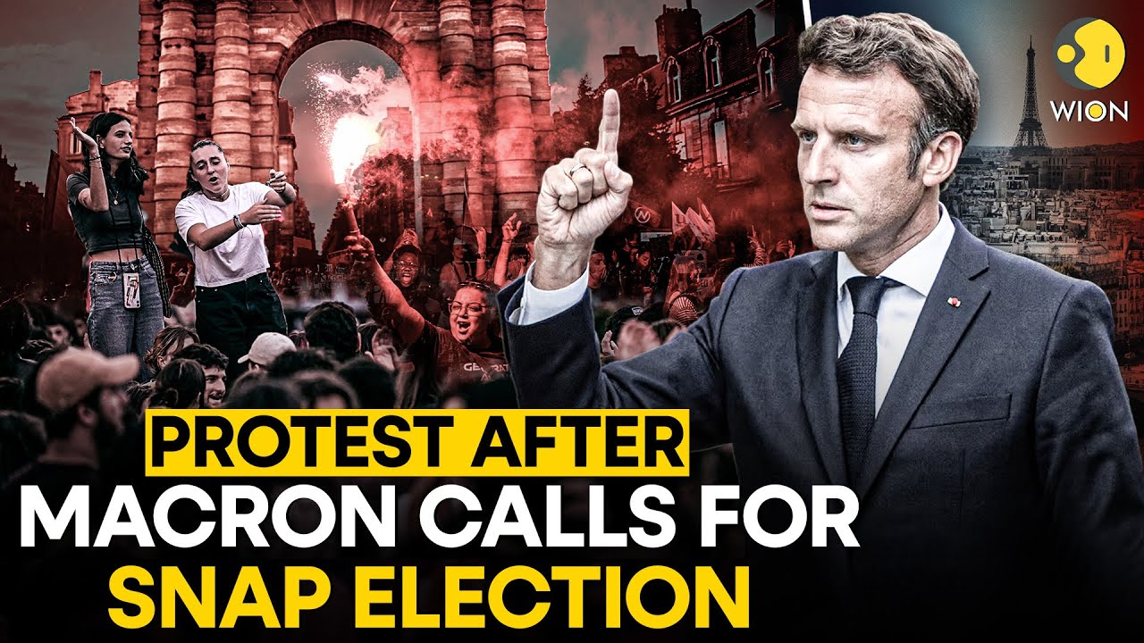 Macron dissolves French parliament, calls a snap election after defeat in EU vote | WION Originals