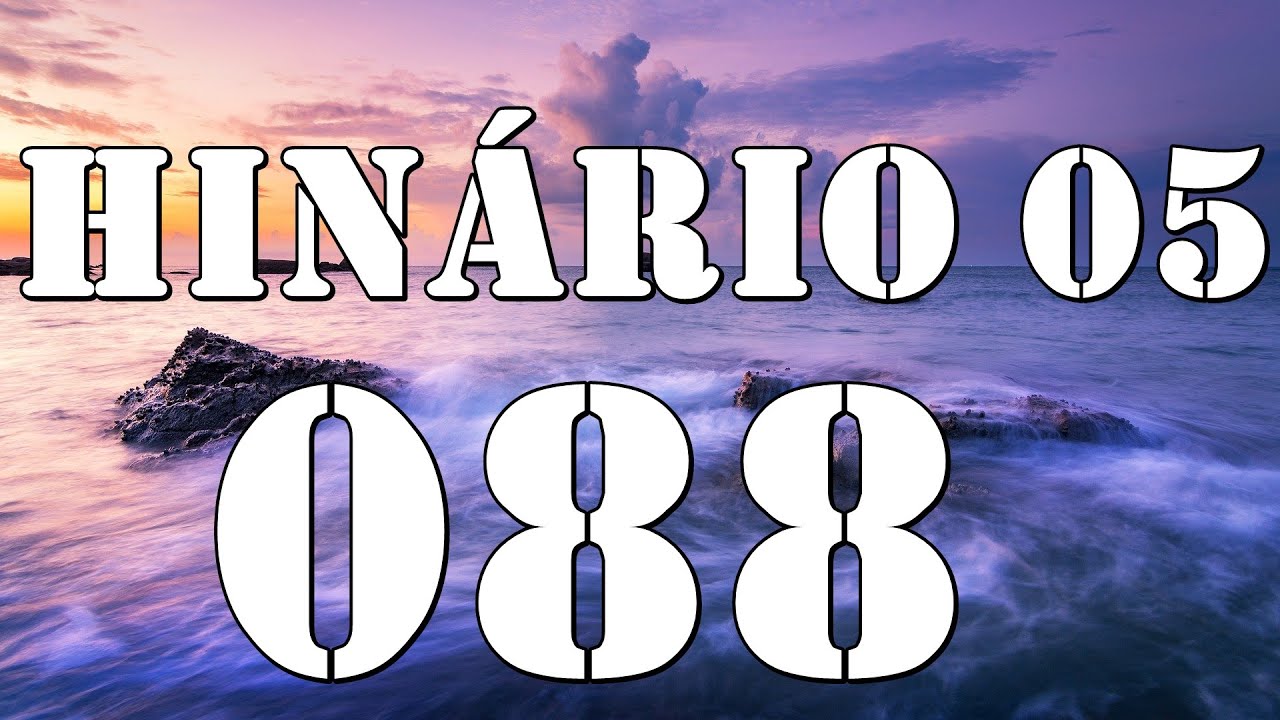 HINO CCB 88 - MINHA ORAÇÃO HINÁRIO 05 CANTADO (GILSON XAVIER)