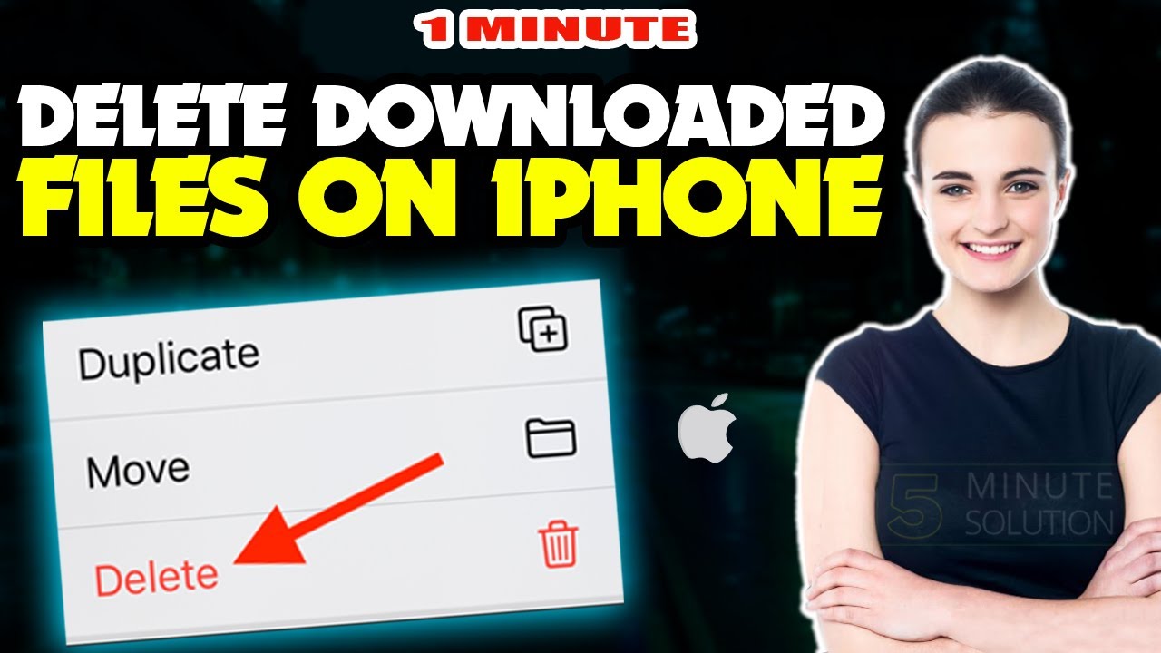 How to Delete Downloaded files on iphone / ipad  2024