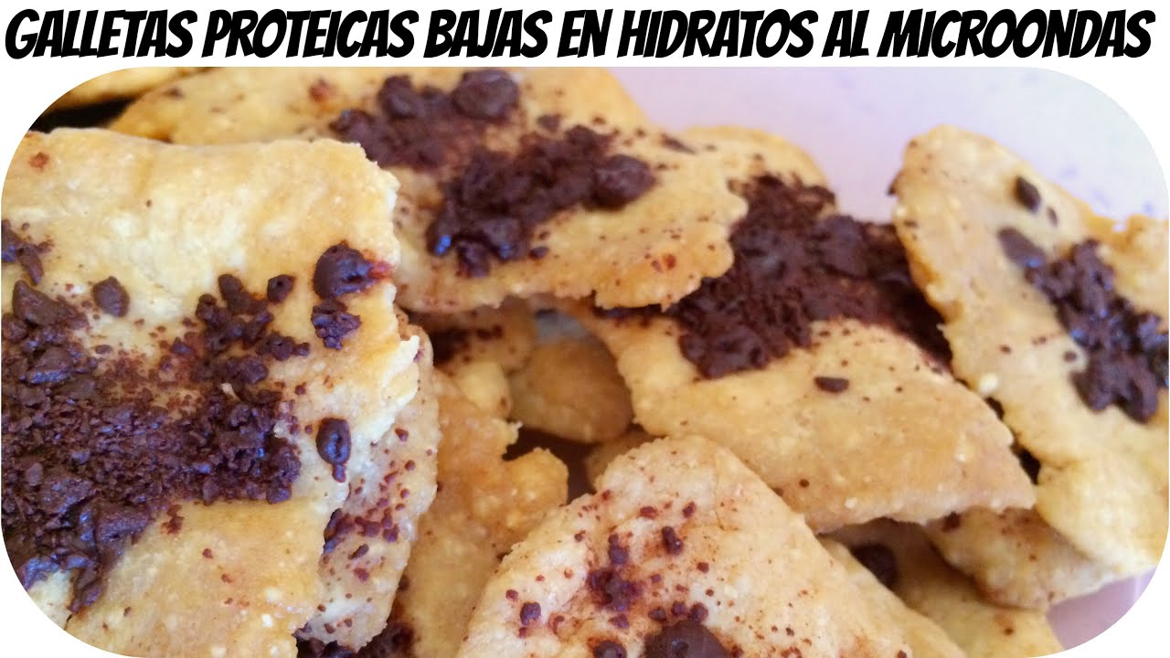 Galletas proteicas bajas en hidratos | En microondas