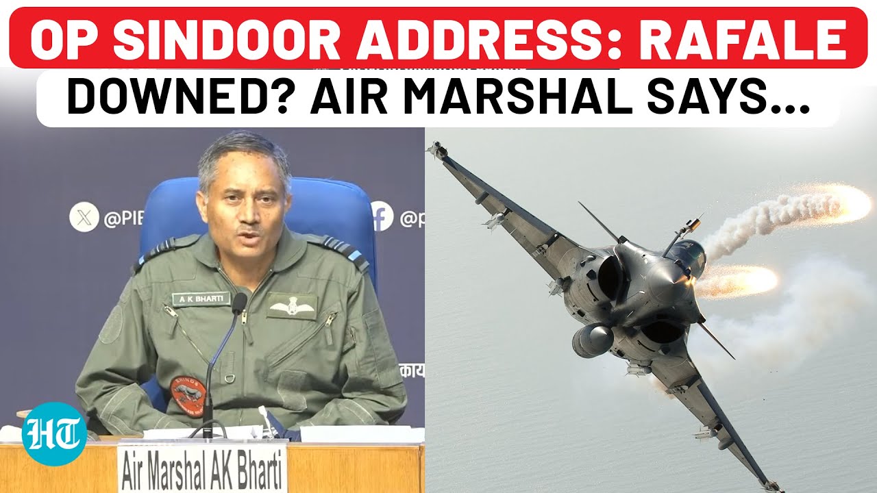 Rafale Jet Lost in Operation Sindoor? This Is What Air Marshal AK Bharti Said | 'Pilots Are Safe'