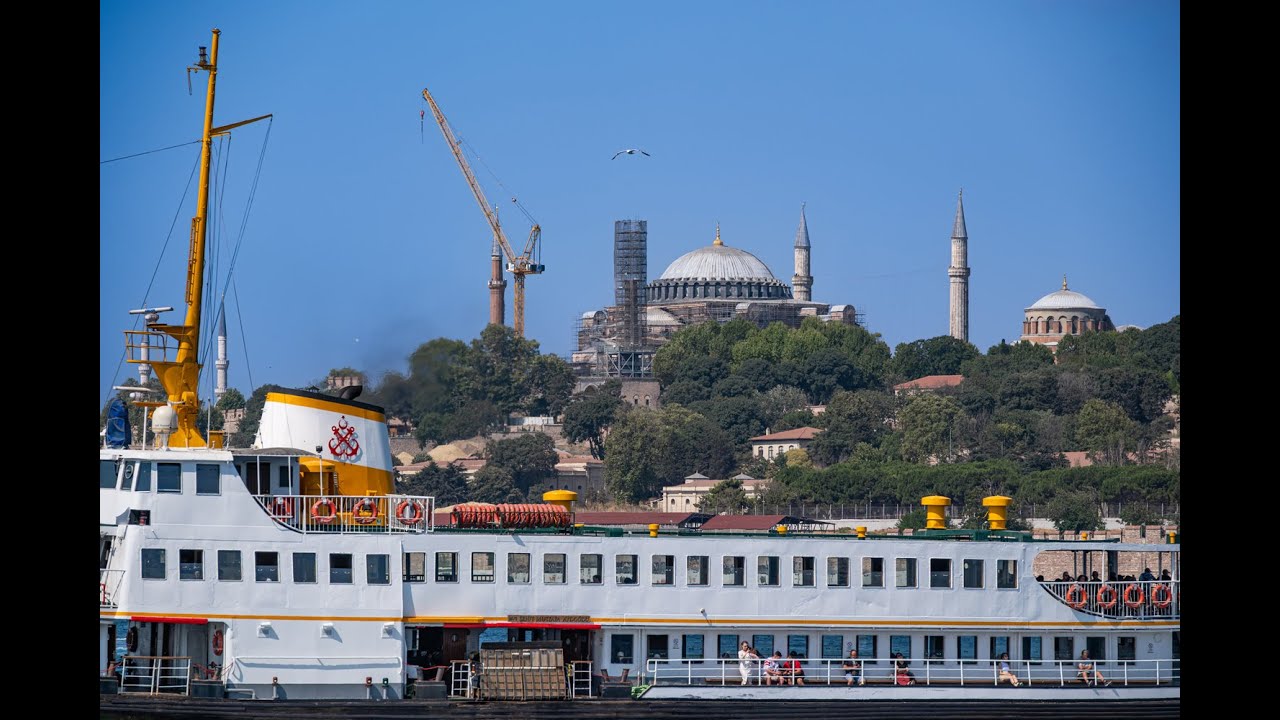 Ayasofya Restorasyon Projesi - Liebherr HC-L 280 Kule Vinç