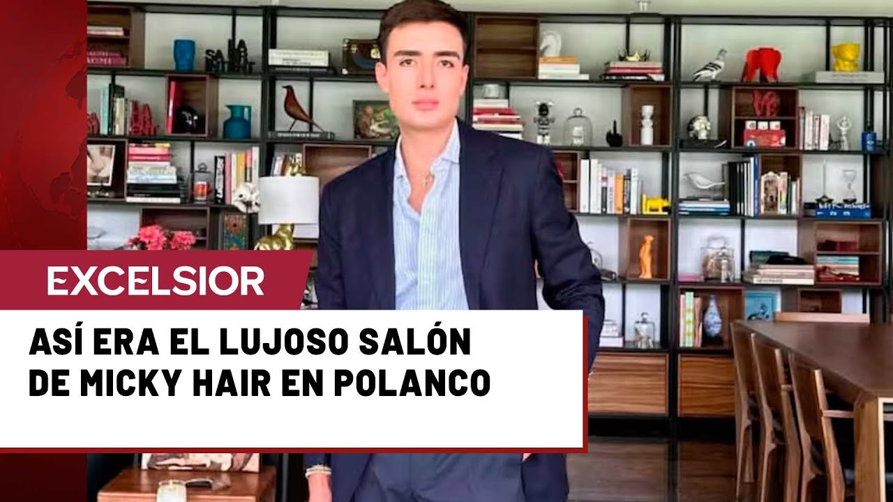 &iquest;Qui&eacute;n era Micky Hair, el estilista asesinado en Polanco?