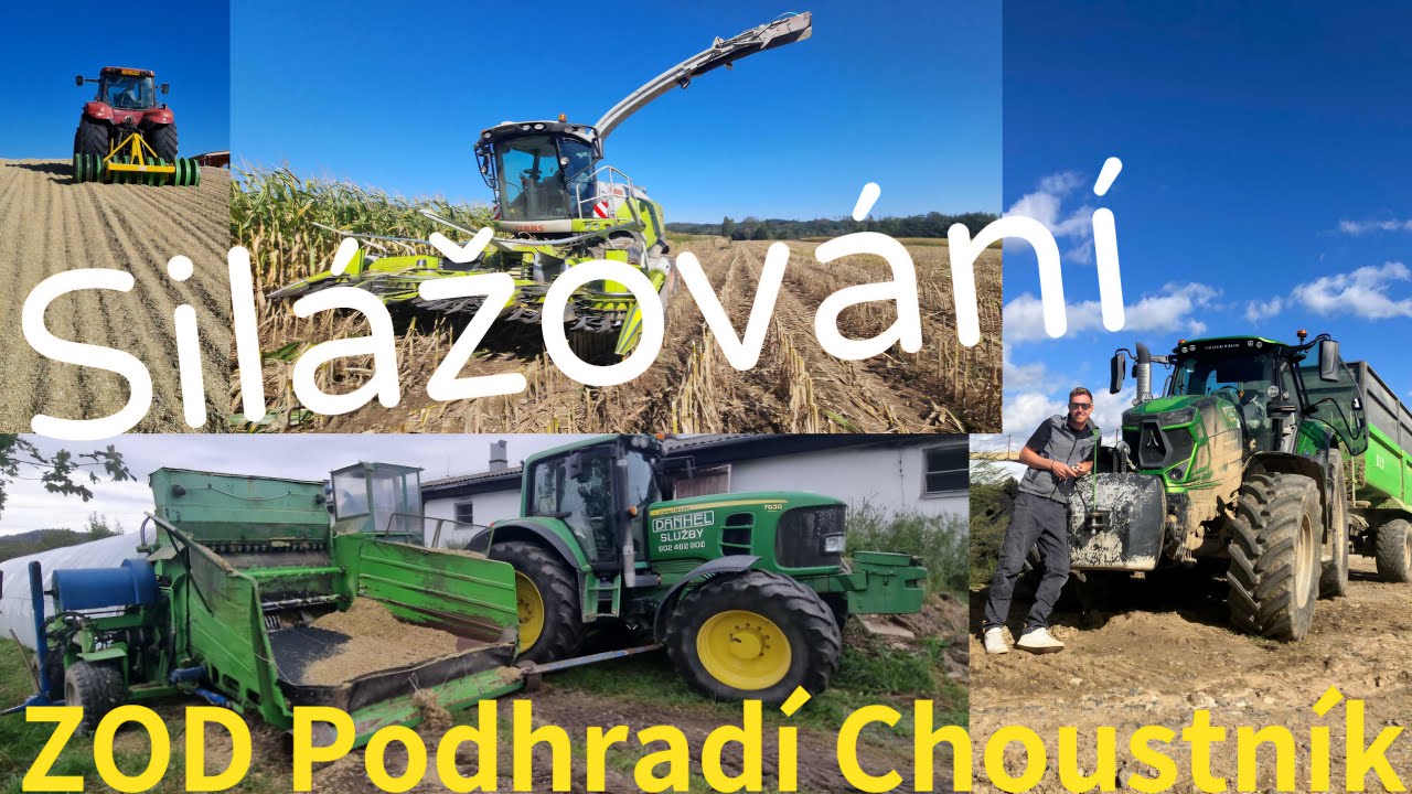 Silážování 2024 v ZOD Podhradí Choustník
