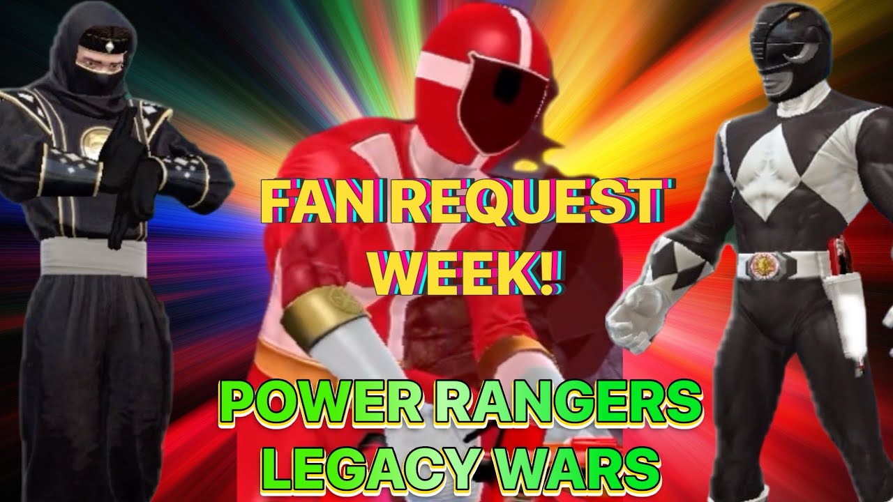 FAN REQUEST WEEK: CARTER, ZACK AND ADAM! POWER RANGERS LEGACY WARS GAMEPLAY