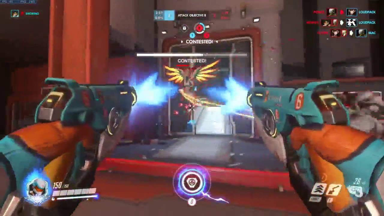 Birdring (Tracer/Widowmaker) on Horizon LC [60 Kills]