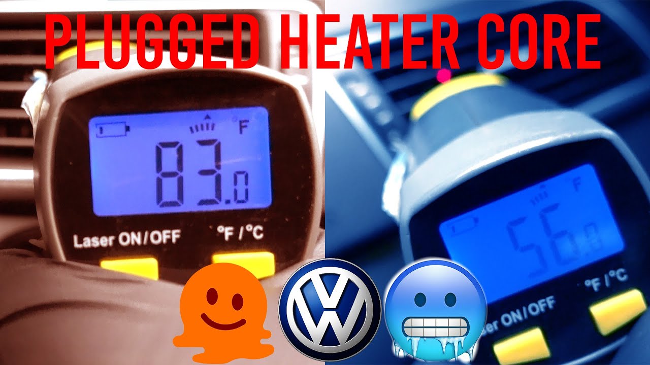 Flushing a VW Heater Core... Guess what I found... 2014 VW Passat TDI