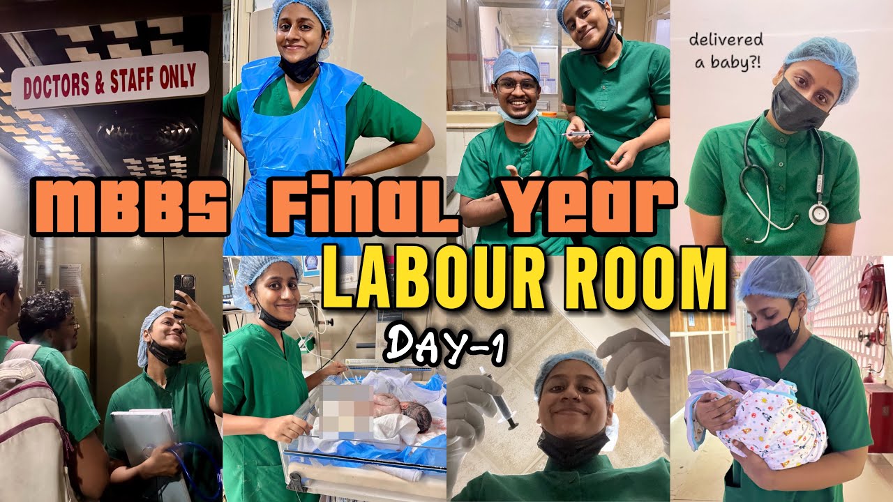 The day I assisted a normal delivery✨MBBS Final Year Vlog | Calicut Medical College | Radhika Deeju