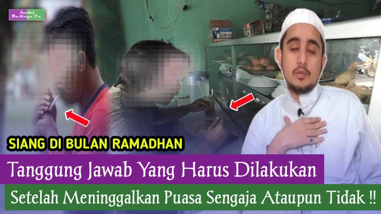 KONSEKUENSI MENINGGALKAN PUASA RAMADHAN ‼️- KAJIAN HABIB HANIF