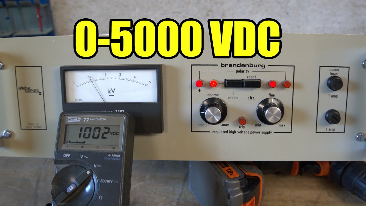 Brandenburg Alpha Series II 5 kV Power Supply