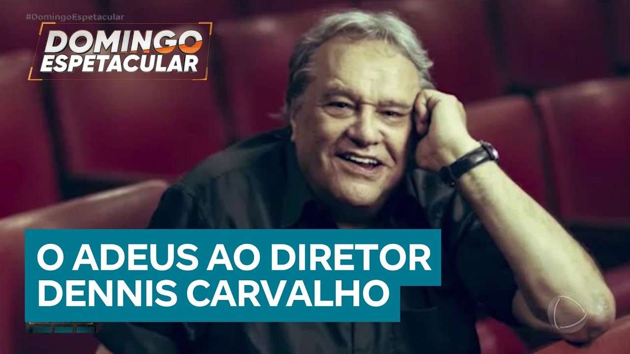 Familiares e amigos se despedem do ator e diretor Dennis Carvalho