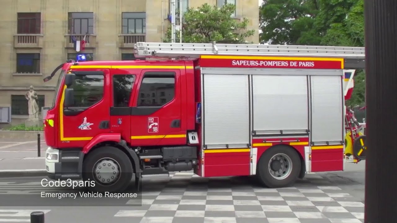 BSPP FPT 18 -- CS Montreuil // Paris Fire Dept. Engine 18