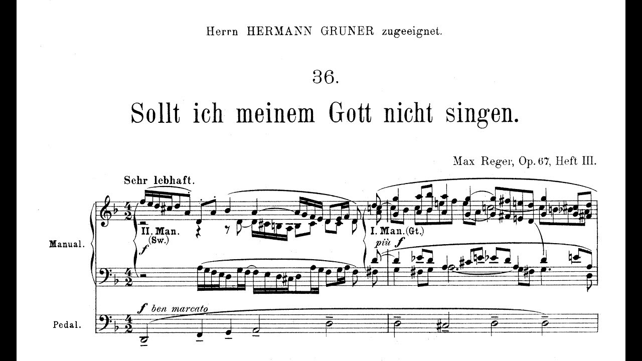 Reger: 