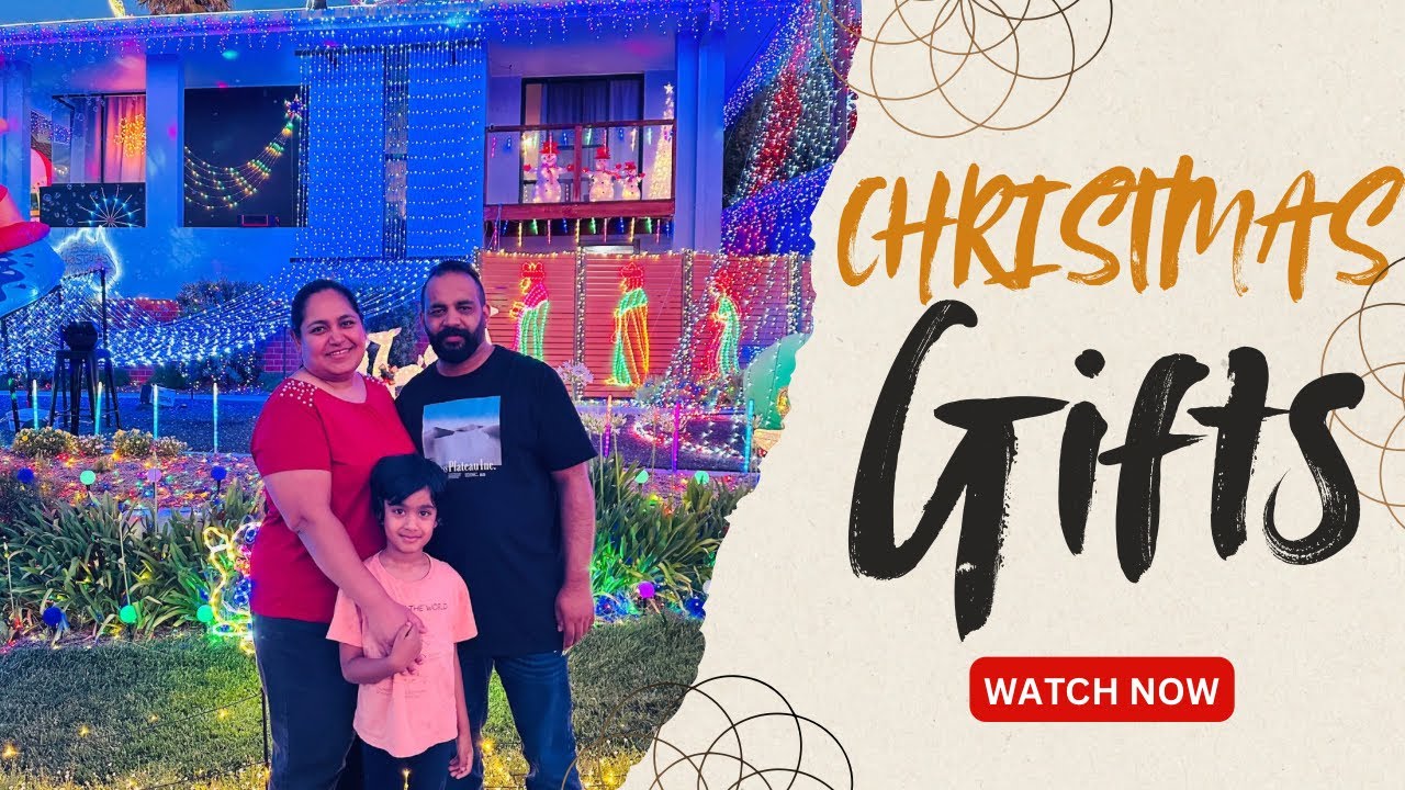 Zayan Received Christmas Gifts 🎁🎄 | Pakistani Family in Australia