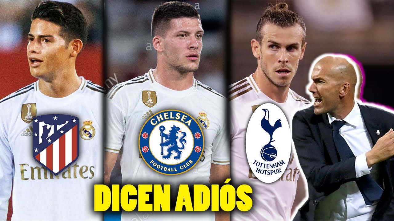 ¡ZIDANE LOS QUIERE FUERA! 5 Cracks que SE VAN del Real Madrid para la próxima temporada