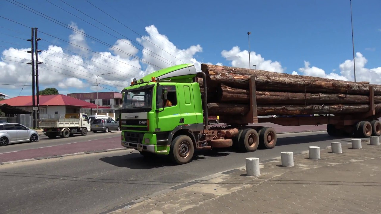 Trucks, trucks, trucks, Parimaribo, Surinam, 2 OCT 2017