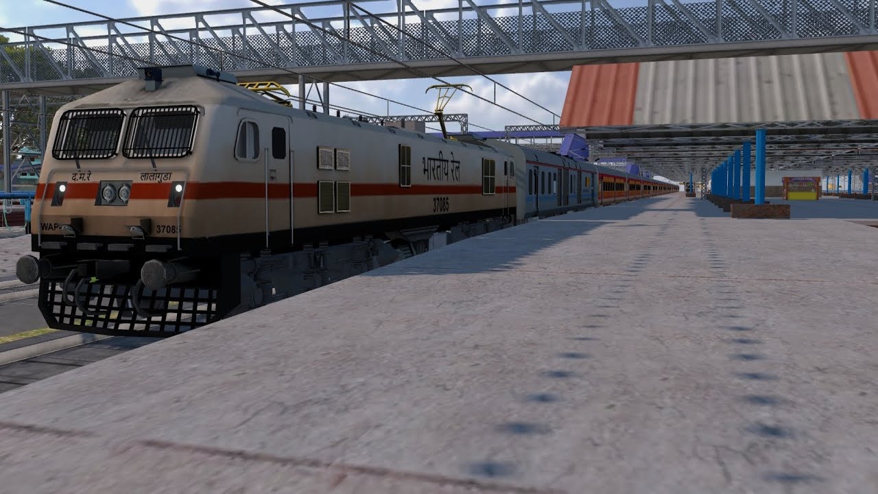High Speed Perfect Train Crossing || Antodya Express || Double Decker Express || Many More
