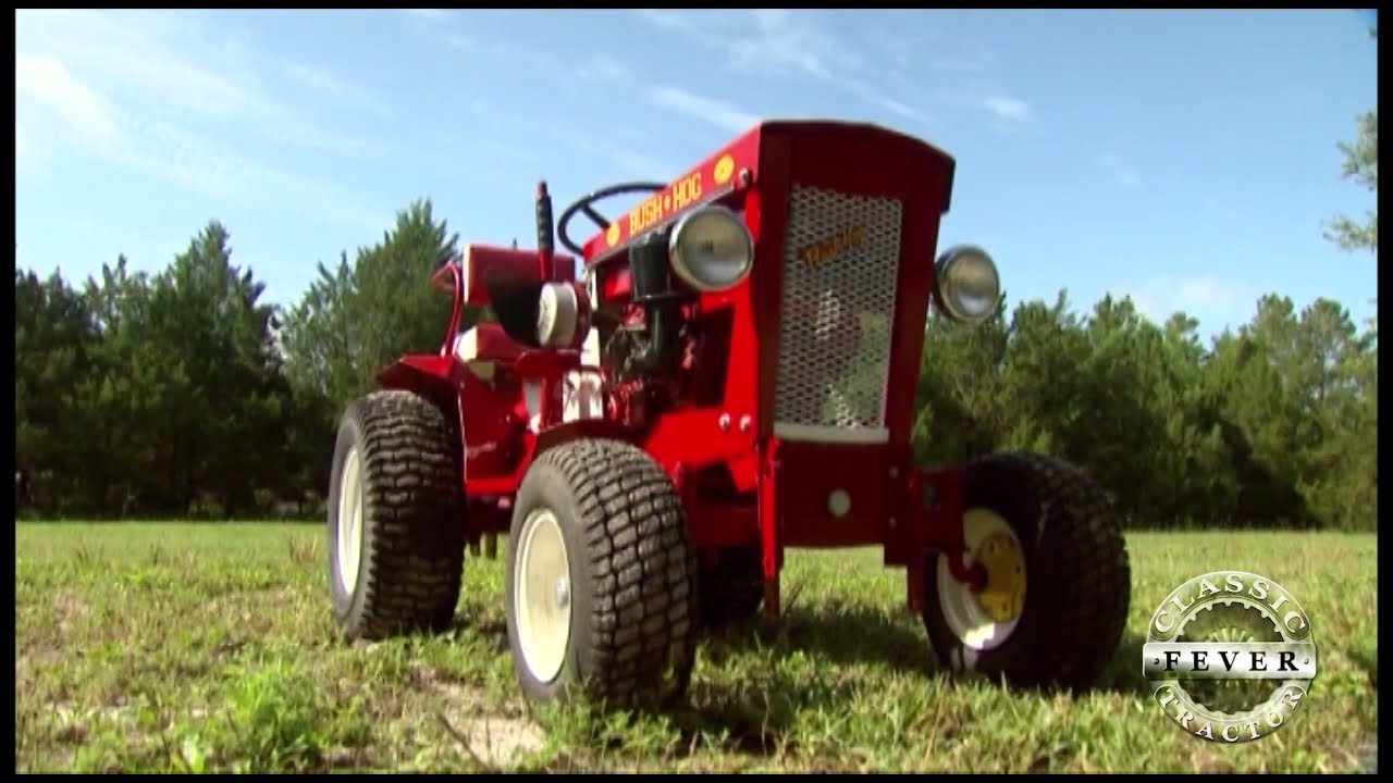 Трактор, который просто МУСКУЛА — классический трактор Bush Hog D-410