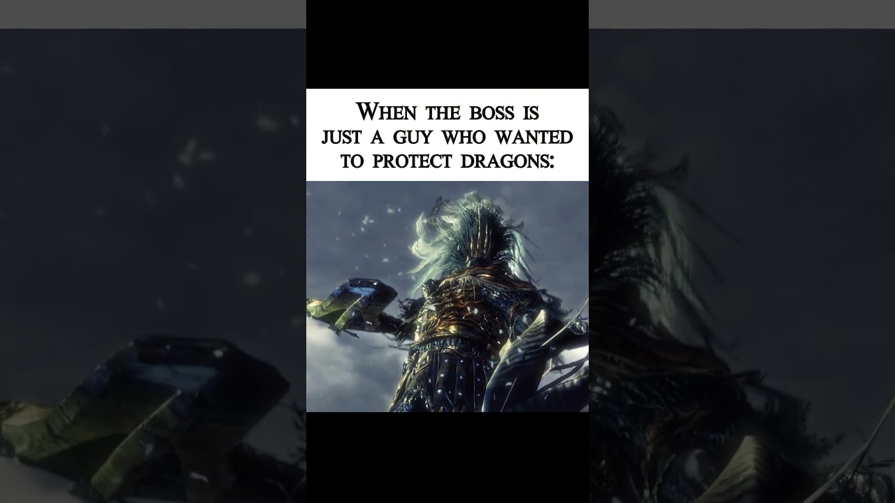 Nameless King is the SADDEST Boss in Dark Souls 3😭 #eldenring #gaming #darksouls #fromsoftware
