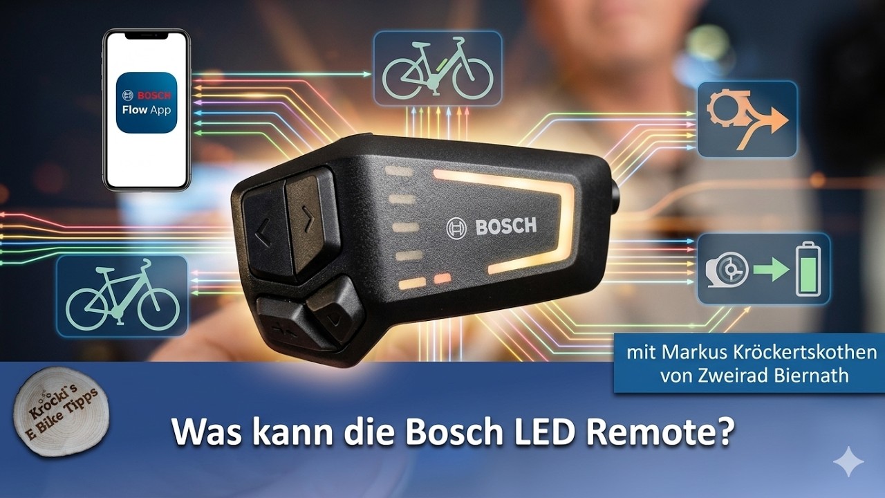 Was kann die Bosch LED Remote