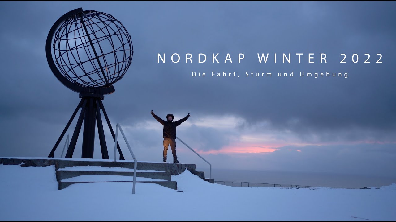 Nordkap im Winter 2022 / Sturm und Umgebung / TravelMike