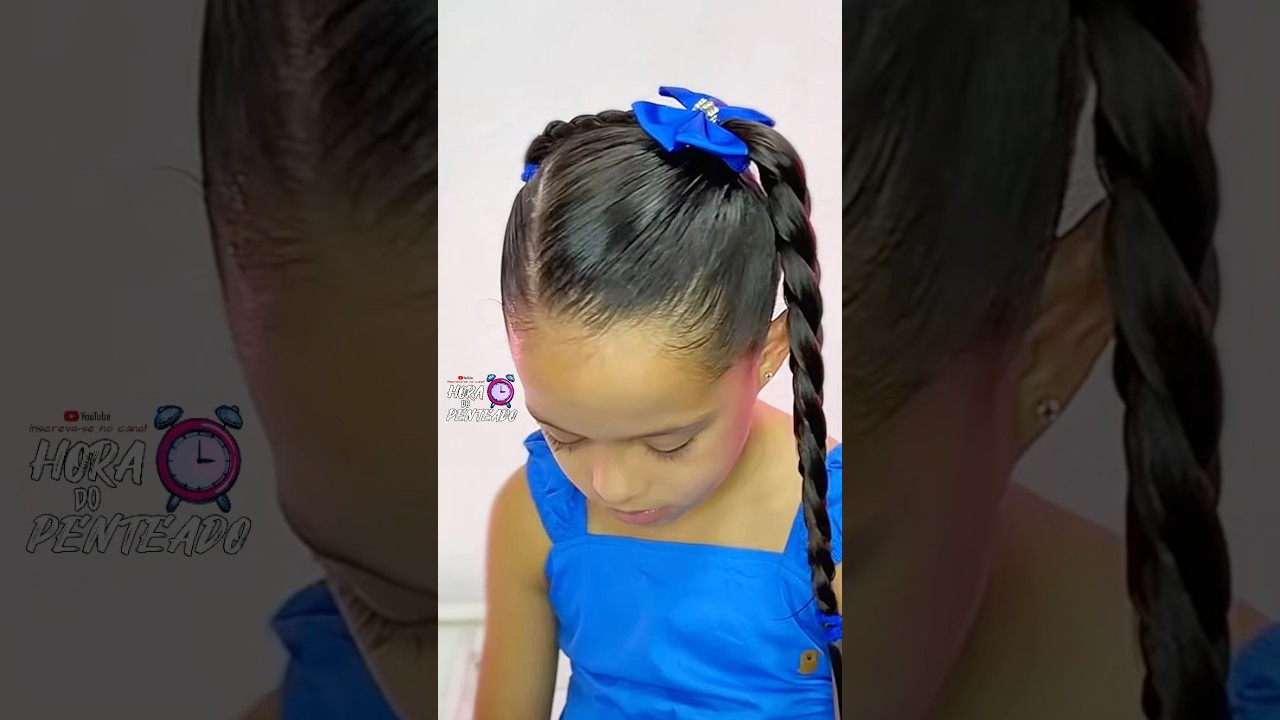 PEINADO F&Aacute;CIL Y R&Aacute;PIDO para ni&ntilde;as #peinados #nina #madre #peinadosfaciles #escuela