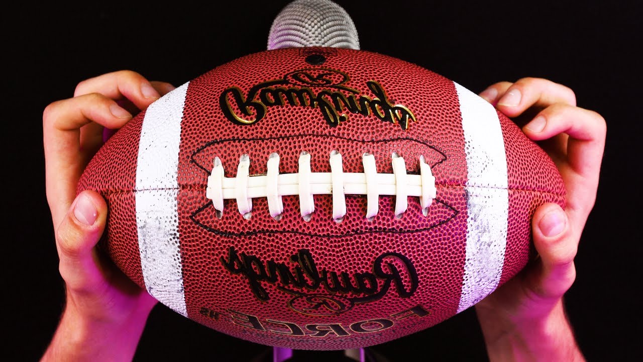 ASMR Raw Football Sounds | Soothe Yourself Before GameDay 🏈 [4K]