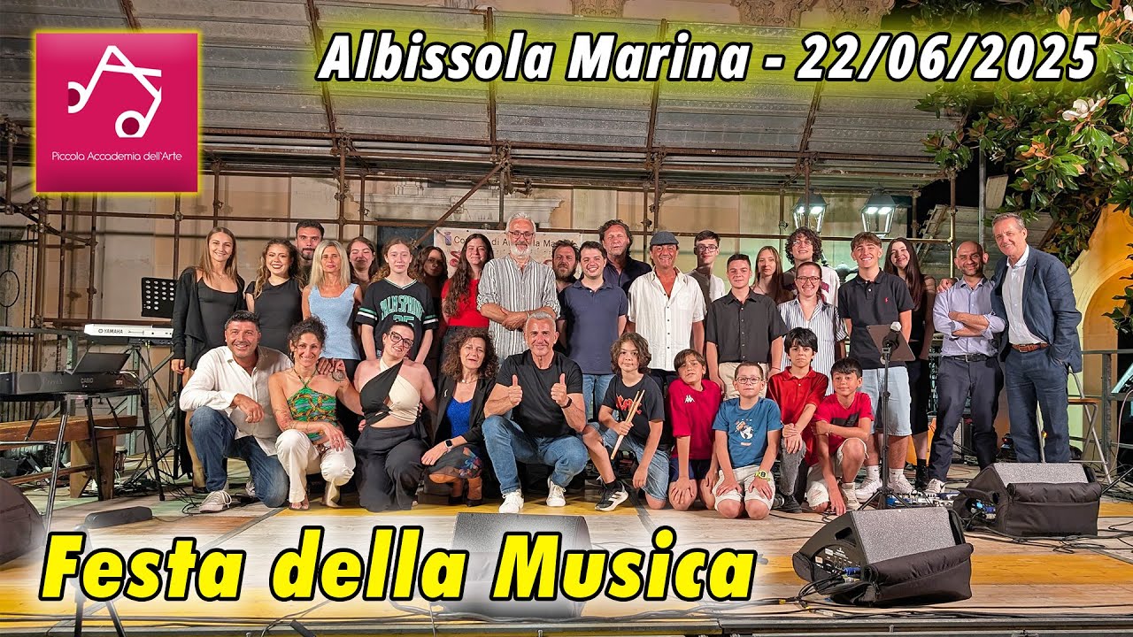 Festa della Musica 22/06/2025  - Piazza della Concordia - Albissola Marina (SV)