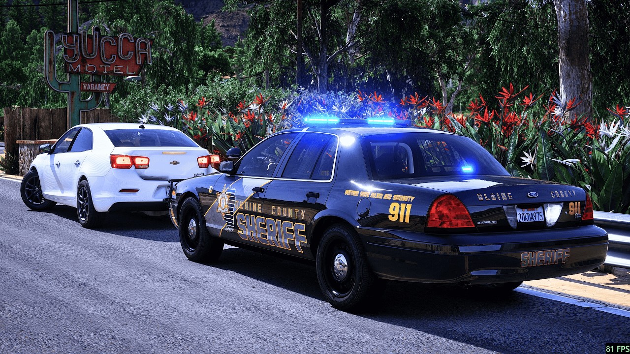 GTA 5 LSPDFR Realistic Police Patrol | Blaine County Sheriff Mod
