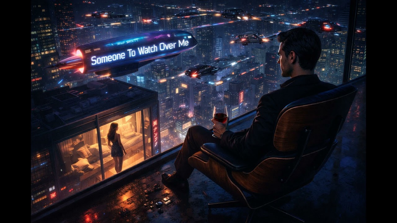 Someone To Watch Over Me | Ночная футуристическая EDM | Высокий окта́н киберпанк-вечерних вайбов