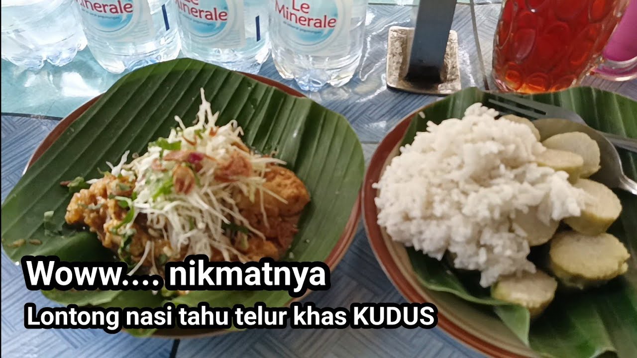 Nikmatnya lontong nasi tahu telur KUDUS