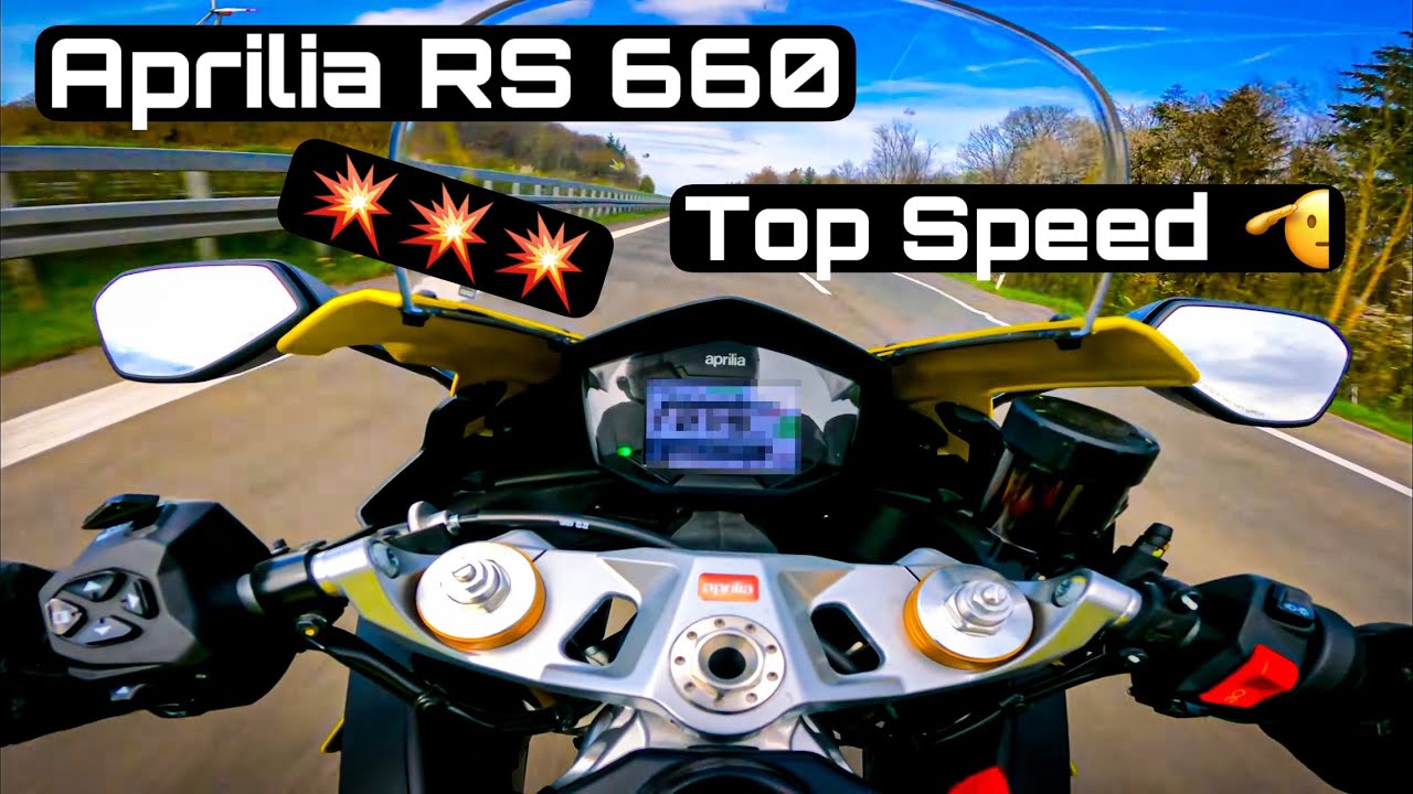 Aprilia RS 660  // 95Ps // Top Speed