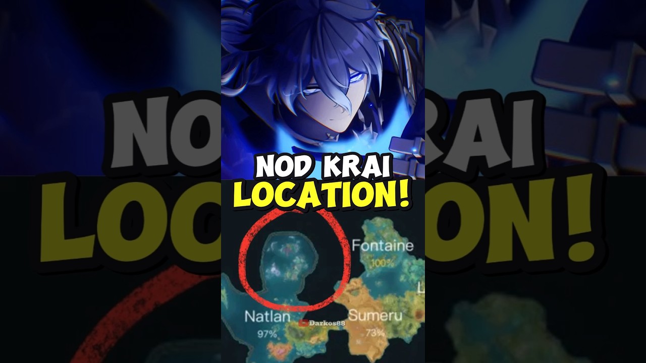 Caught in 4K! Genshin Accidentally Leaked Nod Krai Location!