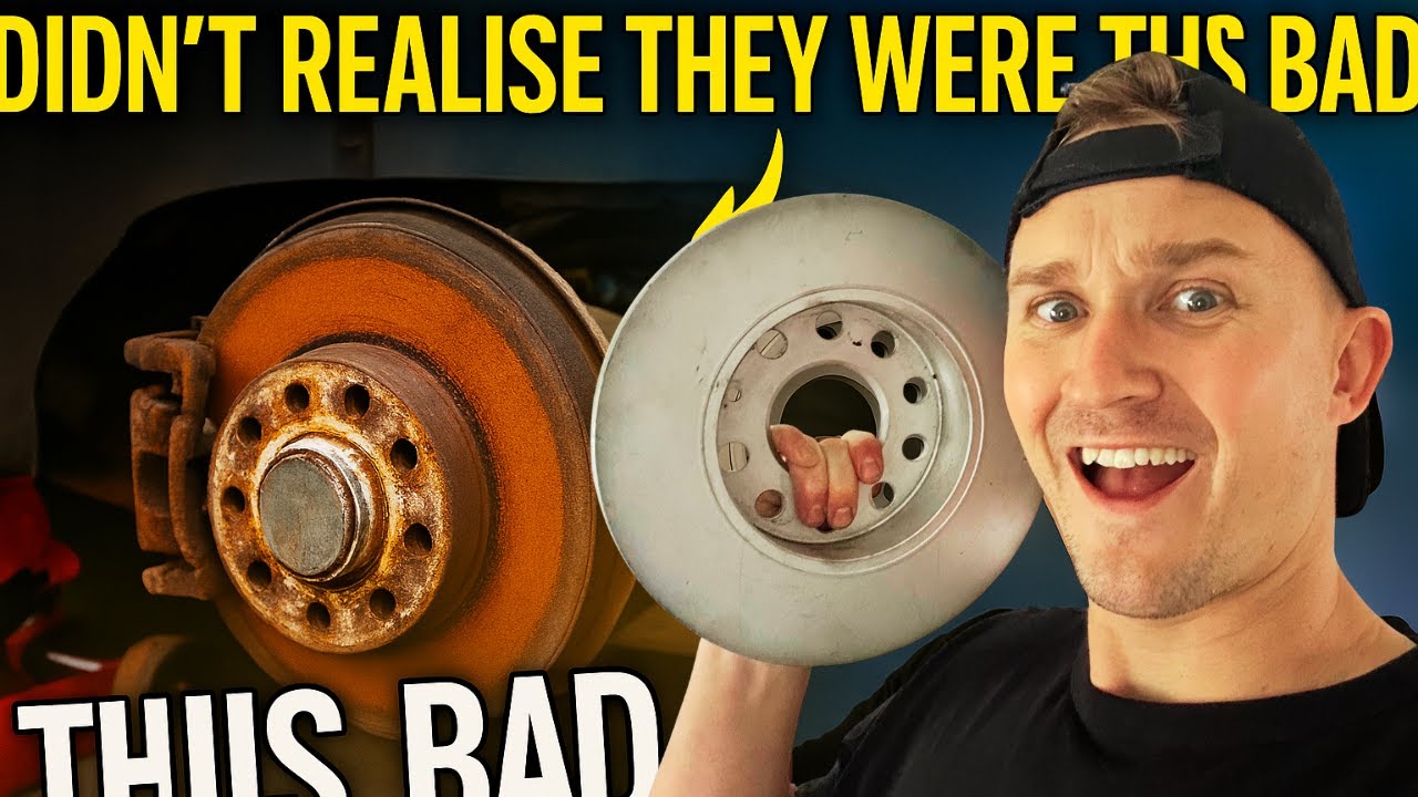 VW Caddy Rear Brakes SEIZED! Full Caliper, Disc & Pad Replacement 🔧💥