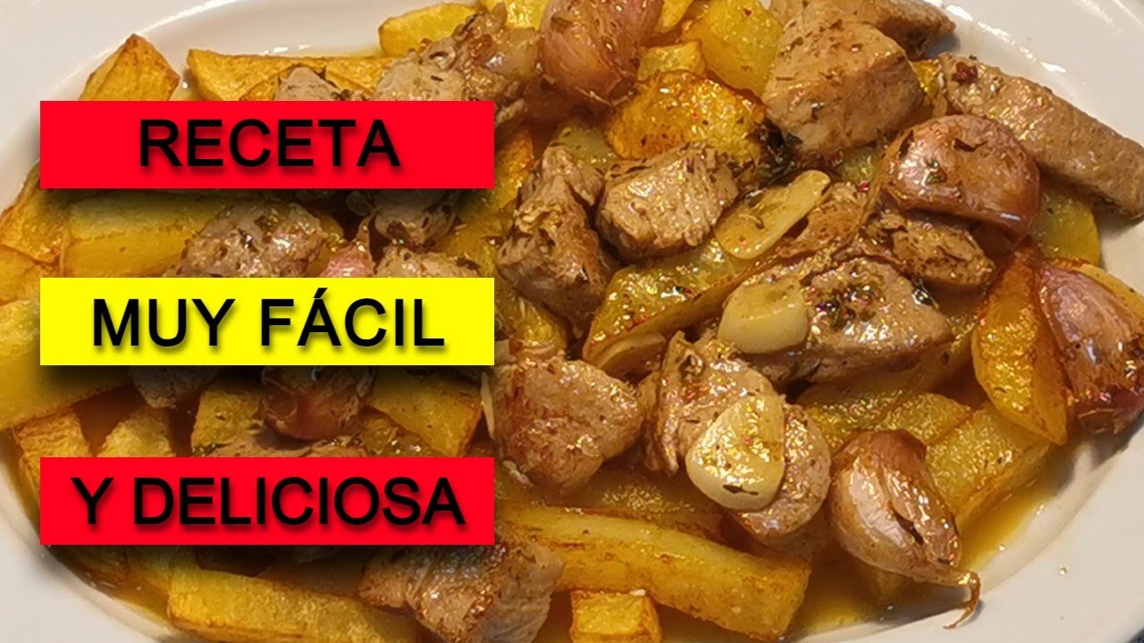 ✅ SOLOMILLO DE CERDO AL AJILLO