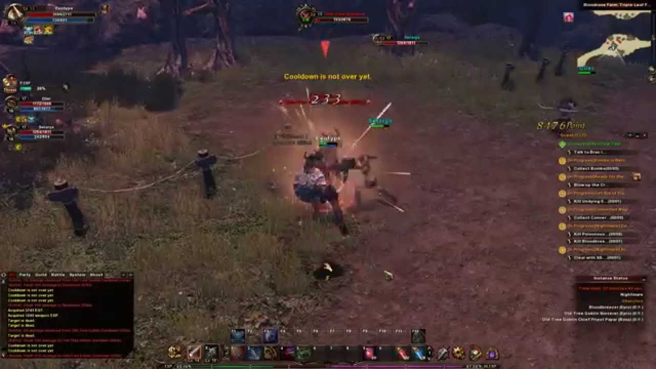 Archlord 2 - Bloodrose Farm Dungeon (Nightmare) 10 lvl
