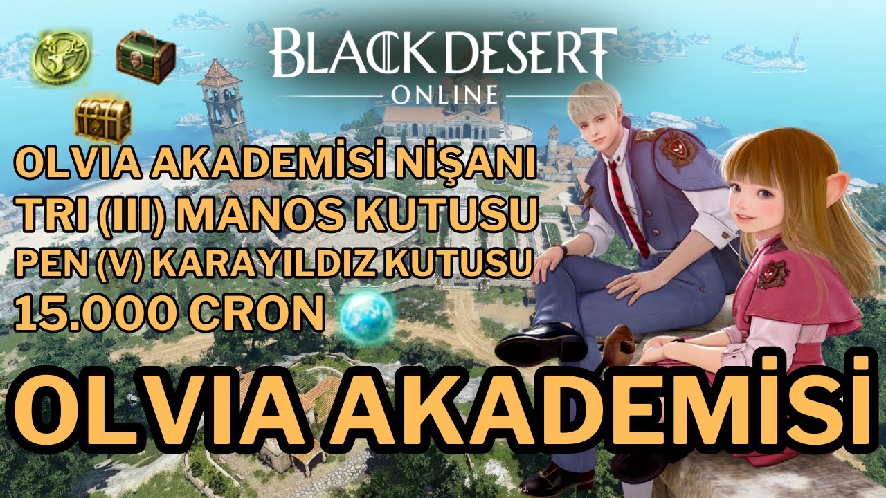 BDO Life Skill - Olvia Akademisi 1. Dönem & Hot Time | TZYP: [11/90] @Schrutify #blackdesert