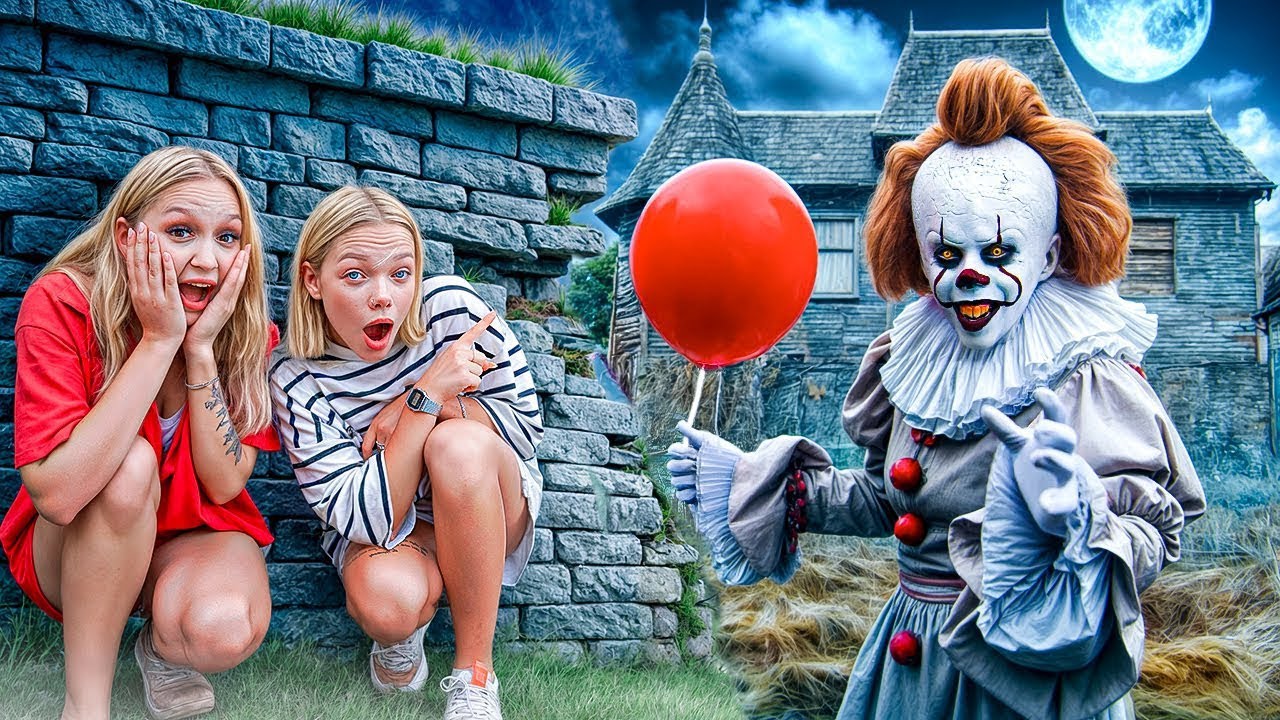 PENNYWISE în viața reală! 🤡 Cum luptă adolescenții cu monștri oribili? | Caramelkins RO