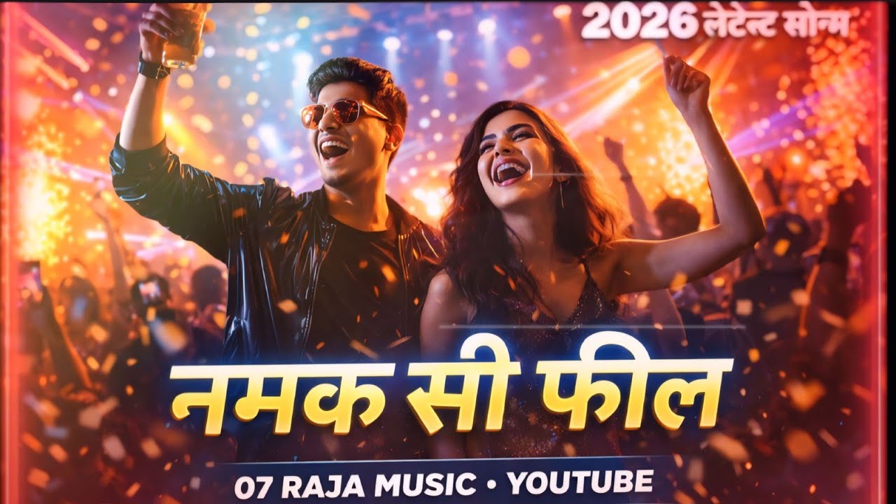 नमक सी फील | 2026 Latest Hindi Song | Cinematic Club Vibes | 07 Raja Music