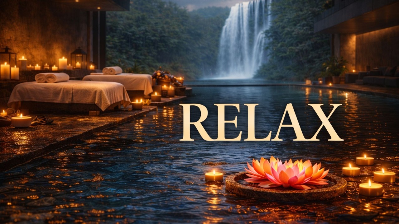 2 Hours of Deep Spa Relaxation 🌿 Water Sounds | Spa Music Relaxation Therapy