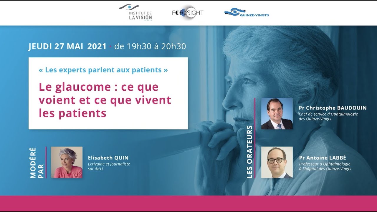 PODCAST GLAUCOME : CE QUE VOIENT ET VIVENT LES PATIENTS